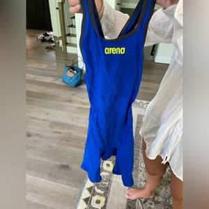 Competitive swim race suit